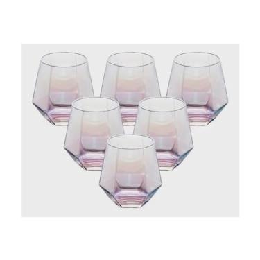 Imagem de Tuut, Linha Vidros, Jogo com 6 Copos Diamond, Furtacor, 320ml