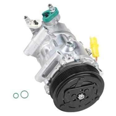 Imagem de Novo compressor de ar condicionado AC com embreagem para 2015-2016 Mini Cooper 1.5L 2.0L, para 2007-2016 Mini Cooper 1.6L, para 2011-2016 Mini Cooper Countryman 1.6L, para 2013-2016 Mini Cooper