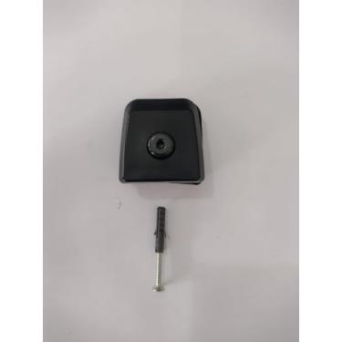 Imagem de 1329 SUPORTE DE CENTRO PARA VIDRO, GUARDA CORPO, SACADA- HELA (Preto)