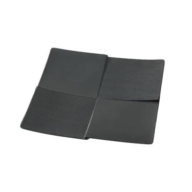 Imagem de Prato de churrasco fosco de porcelana sintética, prato quente de restaurante prato de sushi japonês-WKP4011