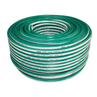 Imagem de Mangueira Reforçada Jardim Luxo PR300psi Verde 1/2 - 25m - Elite