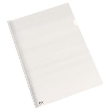 Imagem de Pasta Canaleta Dac A4 220mmX310 PCT c/10, Cristal