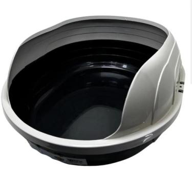 Imagem de Caixa de Areia Sanitária Bandeja Higiênico Com arco para Gato FURACÃO 