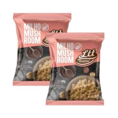 Imagem de combo de 2 kilo milho mushroom Pipoca Gourmet - lttalimentos