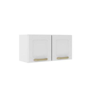 Imagem de Armário Aéreo de Aço 2 Portas Colors Bertolini, Branco