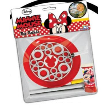 Imagem de Big Bolhão Bolhas Sabão Minnie Com Refil 60ml Brasilflex