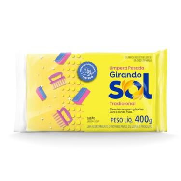 Imagem de Girando Sol Sabão Em Barra Tradicional 400G