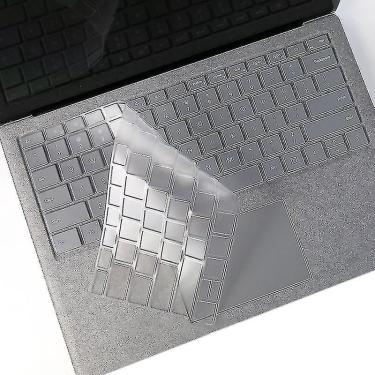 Imagem de Conjuntos de acessórios de computador laptop tpu impermeável à prova de poeira filme protetor de teclado transparente para microsoft surface go 10
