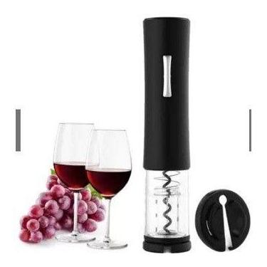 Imagem de Abridor De Garrafa Automático Saca Rolhas Vinho Elétrico A Pilha - oem