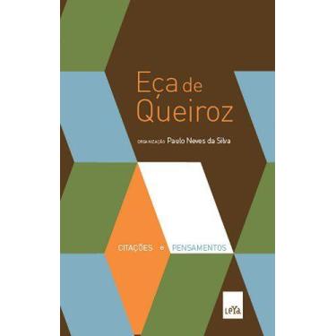 Imagem de Livro - Eça de Queiroz - citações e pensamentos