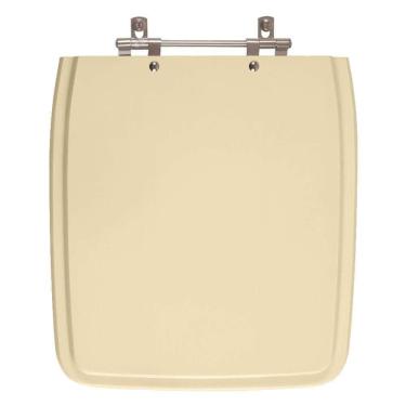 Imagem de Assento Sanitario Vila Rica Quadrado Antigo Salmão Para Vaso Icasa