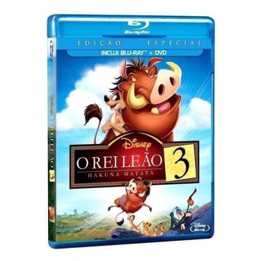 Imagem de Blu-Ray + Dvd O Rei Leao 3 - Hakuna Matata - 2 Discos