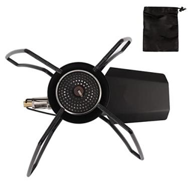 Imagem de Xcello Mini fogão a gás dobrável ao ar livre portátil forte poder de fogo fácil controle churrasco acampamento fogão a gás com poder de fogo.