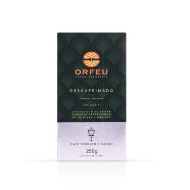 Imagem de Café Orfeu Descafeinado moído 250 g