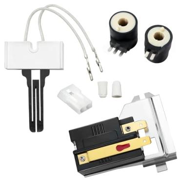 Imagem de 338906 Sensor de chama para secadora a gás 279834 Bobinas solenoide de válvula de gás 279311 Kit de ignição da Blutoget – Kit de reparo de secador a gás – Compatível com secadores Whirl-pool, Ken-more – Substitui WP338906 AP3094251 PS334310