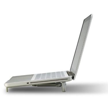 Imagem de Suporte em X ergonômico dobrável portátil de alumínio para laptops de 12 a 17 polegadas, notebook, MacBook