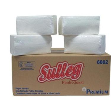 Imagem de Papel Toalha Interfolhado Sulleg 5.000 Folhas 6002