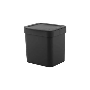 Imagem de Lixeira Trium Ou 4,7 Litros Cor:preto