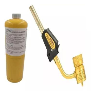 Imagem de Kit Solda Maçarico Portátil E 1 Unidade Refill Mapp - EOS