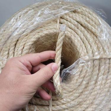 Imagem de CORDA/FIO SISAL 10mm ou 3/8 rolo de 10 metros