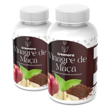 Imagem de Vinagre de Maça - 120 Cápsulas - GREENORA (Kit 2)