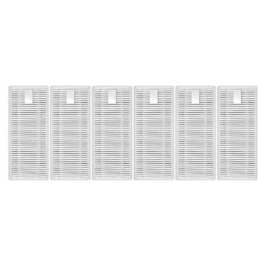 Imagem de (Pacote com 6) Filtros HEPA de substituição M310 compatíveis com aspirador de pó robô Lefant M310, kit de acessórios de filtros, kit de filtro