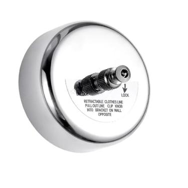 Imagem de HOYOJU Varal Retrátil De Aço Inoxidável 304 Com Cabo Ajustável Alta Resistência Acabamento Cromado Polido