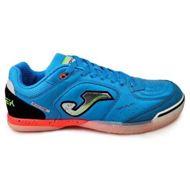 Imagem de Chuteira Futsal Joma Top Flex Turquesa Original Profissional, Turquesa