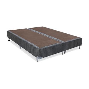 Imagem de Base para Cama Box Queen Orthotel Luxo Grafite - Ortobom