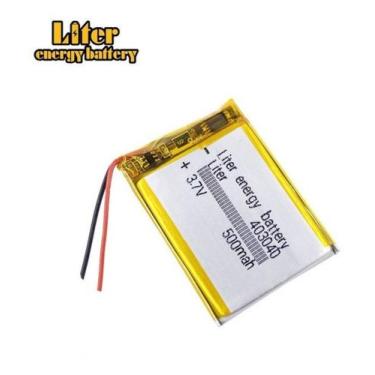 Imagem de Bateria 3.7v 500 Mah 4mm X30mm X40mm 2 Fios 403040 - bgb