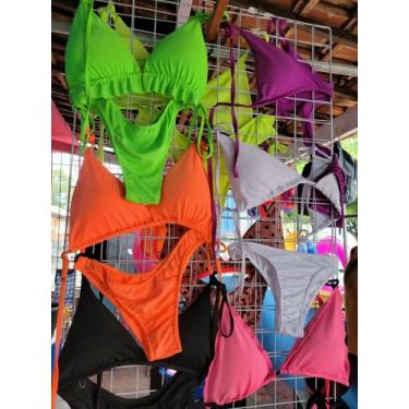 Imagem de Biquine moda praia - Rosa