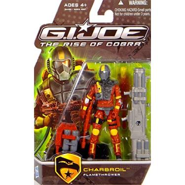 Imagem de G.I. Joe Charbroil Flamethrower Action Figure - Rise of Cobra, 4 anos, figura de ação