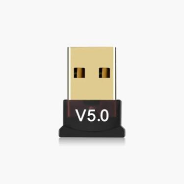 Imagem de Adaptador Premium USB Bluetooth 5.0, Receptor Wireless Transmissor Para PC, Computador, Notebook, Fone de Ouvido, Impressora,