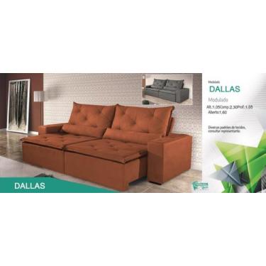 Imagem de Sofá Retrátil Modulado Dallas 2,10 Chris Decor 071New