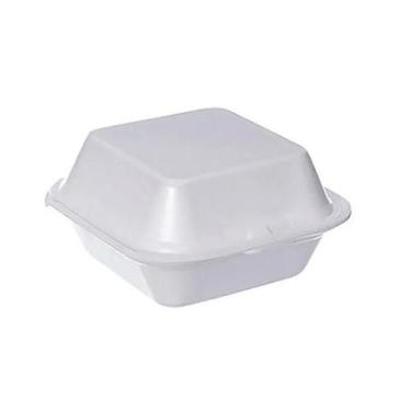 Imagem de Hamburgueira isopor h3 com 10 unidades 156x166x90mm - Helvipack
