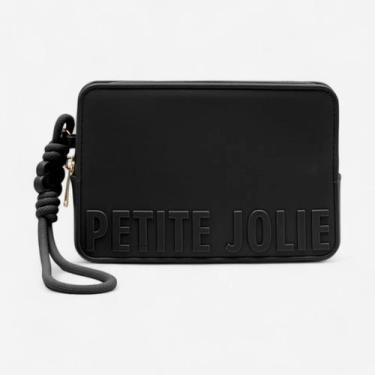 Imagem de Carteira Petite Jolie Push Preta, Preto, UN