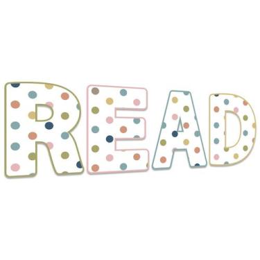Imagem de Pôster de decorações de sala de aula Boho Reading 36cm Read Signs - Lo