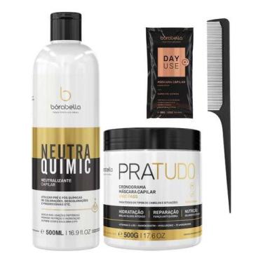 Imagem de Borabella Neutralizante Neutraquimic + Máscara Pra Tudo 500g