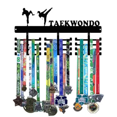 Imagem de Porta Medalhas em Aço - 50 Medalhas - Taekwondo
