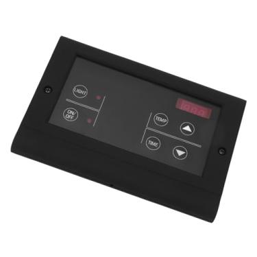 Imagem de Controlador Seco do Calefator da Sauna do Banho de, Controlador Digital Externo [altamente eficiente] para o Fogão da Sauna de 9 a 15kw (Preto)