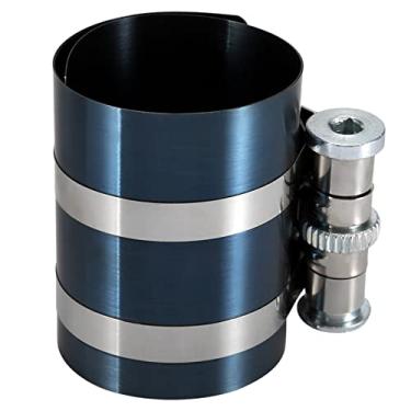 Imagem de Karlak Ratcheting Piston Ring Compressor Brand New Heavy Duty Tool for Engine Repair, 4 Inch Com Easy Thumb Release, Labor-saving e Resistente, Manganês Steel Forging, 3 Inch (3 em)