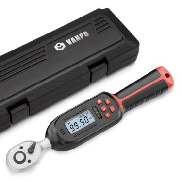 Imagem de Chave de torque digital VANPO 3/8" Drive 6,8-135 Nm  2% Acc