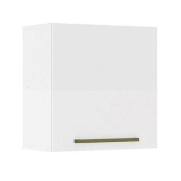 Imagem de Armário Aéreo 1 Porta Favorita Branco Lacca  Zanzini - ZANZINI MÓVEIS