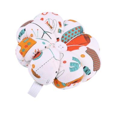 Imagem de KIMISS 1 PCS Creative Pumpkin Fabkin Strewing Agulhas de Alfinete de Pino Com Cinto de Pulso Elástico - Mini -Costura Elegante e Prático Acessório de Costura para Artesanato DIY (Número 2)