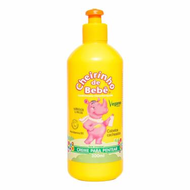 Imagem de Creme Para Pentear Cheirinho De Bebê Para Cabelos Cacheados 300ml