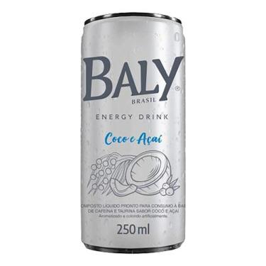 Imagem de Kit c/ 2 Energetico Coco e Acai Baly Lata 250ml