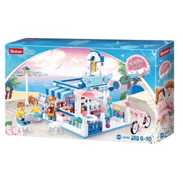 Imagem de Blocos De Montar Cubic Girl's Dream - Cafeteria - Multikids