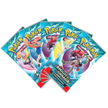 Imagem de Pokemon Kit com 5 Boosters 30 Cartas - Copag, Pokemon, N/A