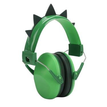 Imagem de shamjina Protetor auricular com redução de ruído para crianças, protetores auriculares à prova de som, desenho animado, compacto, proteção auditiva, fone de