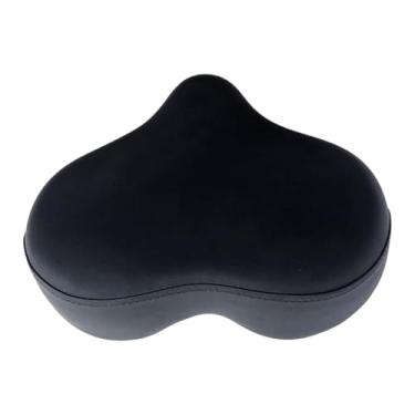 Imagem de YIJU Almofada universal para selim de bicicleta ergométrica, formato triangular, acessórios para homens e mulheres, à prova d'água, 28x23 cm,